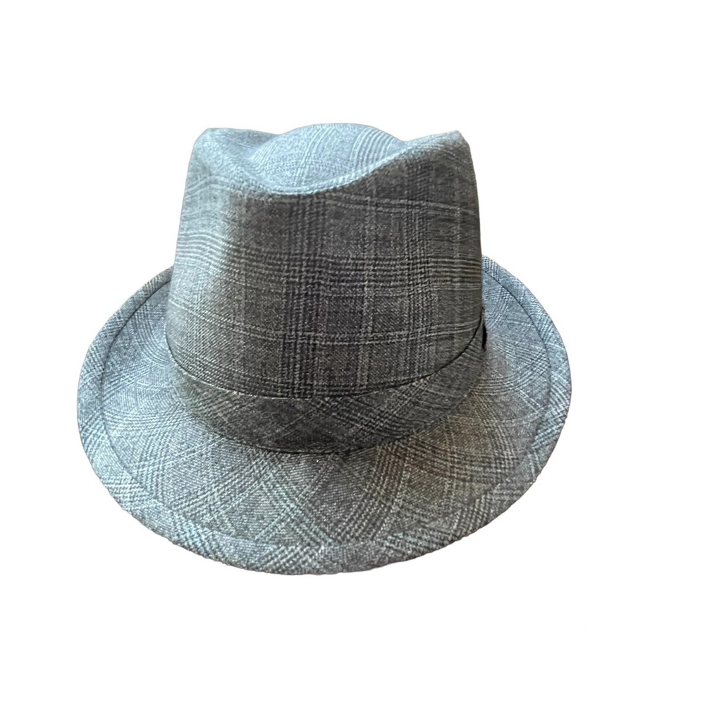 San Diego Men’s Gray Plaid Fedora
